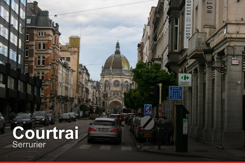 Serrurier à Courtrai, Belgique - Trouvez un professionnel