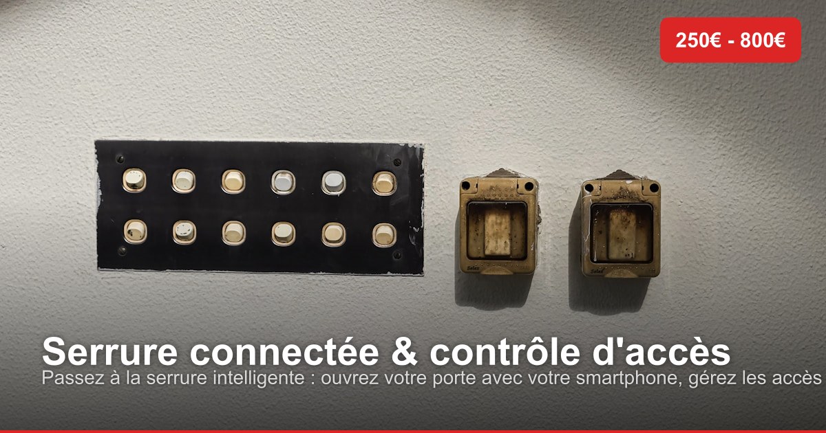 Serrure connectée & contrôle d'accès dans l'arrondissement de Verviers